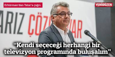 “Kendi seçeceği herhangi bir televizyon programında buluşalım”