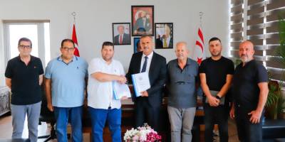 Mağusa 1. Etap Asfalt Yenileme Projesi için sözleşme imzalandı