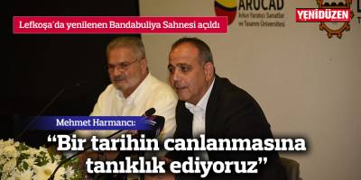 Lefkoşa'da yenilenen Bandabuliya Sahnesi açıldı