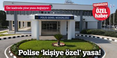 Polise ‘kişiye özel’ yasa!