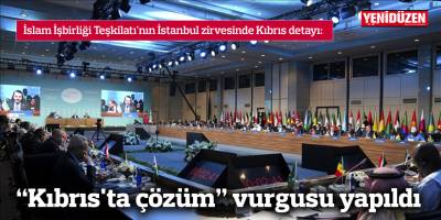 "Kıbrıs'ta çözüm" vurgusu yapıldı