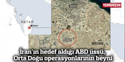 İran'ın hedef aldığı ABD üssü, Orta Doğu operasyonlarının beyni