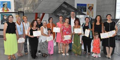 Seramik atölyesi sergisi açıldı