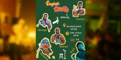 25 Haziran’da Rüstem’de komedi gecesi