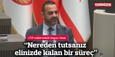 “Nereden tutsanız elinizde kalan bir süreç”