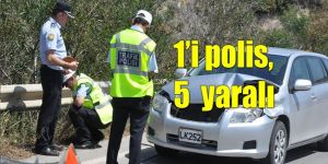 Girne-Tatlısu anayolu üzerinde kaza…