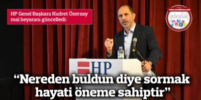 “Nereden buldun diye sormak hayati öneme sahiptir”