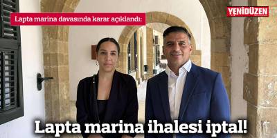 Lapta marina ihalesi iptal!