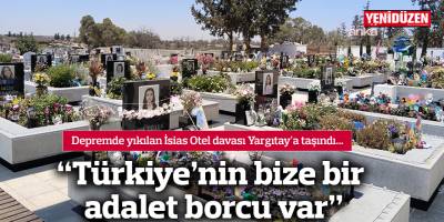 "Türkiye'nin bize bir adalet borcu var"