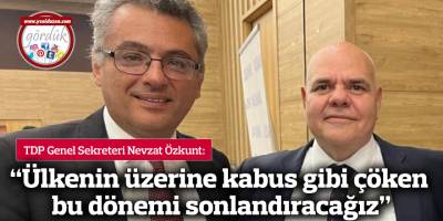 "Ülkenin üzerine kabus gibi çöken bu dönemi sonlandıracağız"