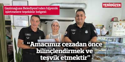 “Amacımız cezadan önce bilinçlendirmek ve teşvik etmektir”