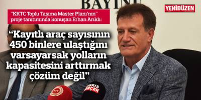 “Kayıtlı araç sayısının 450 binlere ulaştığını varsayarsak, yolların kapasitesini arttırmak çözüm değil”