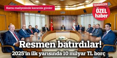 Resmen batırdılar!