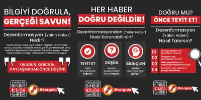 Kıbrıs Türk Gazeteciler Birliği’nden dezenformasyona karşı sosyal medya kampanyası