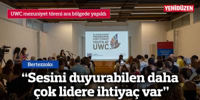 UWC mezuniyet töreni ara bölgede yapıldı