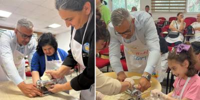 DAÜ Turizm Fakültesi özel eğitim öğrencilerine yönelik makarna atölyesi düzenledi