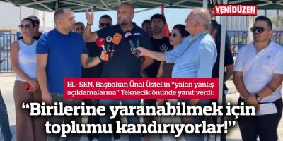 “Birilerine yaranabilmek için toplumu kandırıyorlar!”