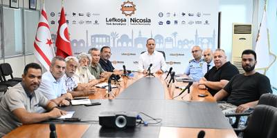 Lefkoşa Organize Sanayi Bölgesi’nde hurda araçlar kaldırılıyor