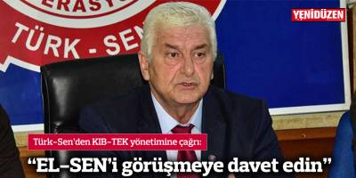 “EL-SEN’i görüşmeye davet edin”