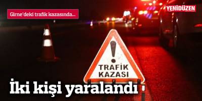 İki kişi yaralandı