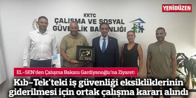 Kıb-Tek'teki iş güvenliği eksikliklerinin giderilmesi için ortak çalışma kararı alındı
