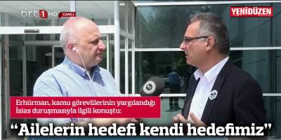 “Ailelerin hedefi kendi hedefimiz"