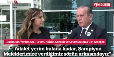 “Adalet yerini bulana kadar, Şampiyon Meleklerimize verdiğimiz sözün arkasındayız”