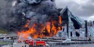 Belçika'da dünyaca ünlü müzik festivali Tomorrowland'in yapılacağı alanda yangın