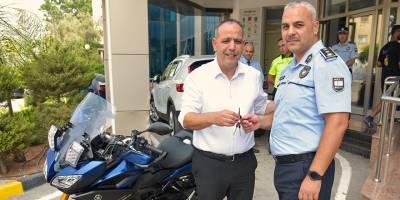 LTB’den Lefkoşa Polis Müdürlüğü’ne motosiklet desteği
