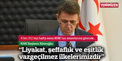 6 bin 312 kişi hafta sonu KHK'nın sınavlarına girecek...