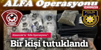 Bir kişi tutuklandı