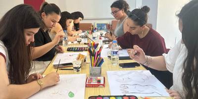 DAÜ-PDRAM Sanat Terapisi Atölyesi düzenledi