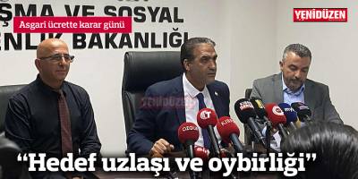 "Hedef uzlaşı ve oybirliği"