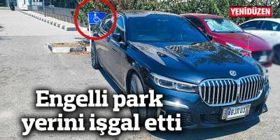 Engelli park yerini işgal etti