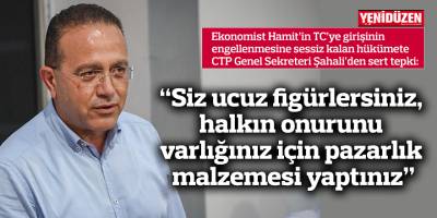 “Siz ucuz figürlersiniz, halkın onurunu varlığınız için pazarlık malzemesi yaptınız”