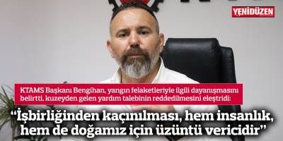 "İşbirliğinden kaçınılması, hem insanlık, hem de doğamız için üzüntü vericidir"