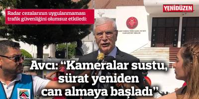 Avcı: “Kameralar sustu,  sürat yeniden can almaya başladı”