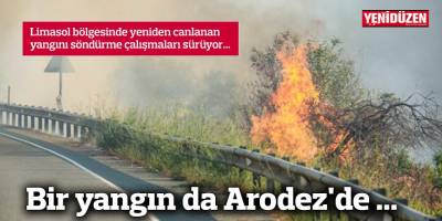 Bir yangın da Arodez'de...