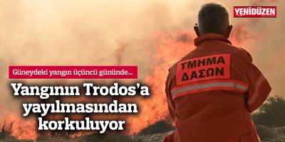 Güneydeki yangın üçüncü gününde