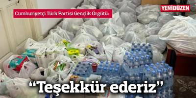 CTP Gençlik Örgütü: "Teşekkür ederiz"