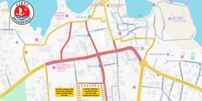 Girne Çarşı Şenliği nedeniyle bazı yollar geçici süreyle trafiğe kapatılacak