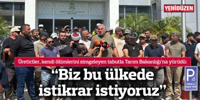 "Biz bu ülkede istikrar istiyoruz"