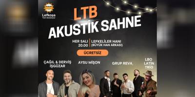 LTB Akustik Sahne Konserleri Ağustos Boyunca Lefkeliler Hanı’nda