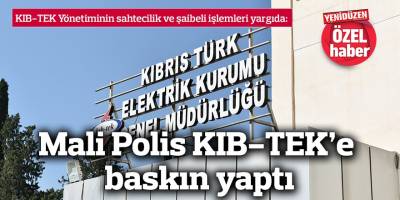 Mali Polis KIB-TEK’e baskın yaptı