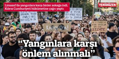 “Yangınlara karşı önlem alınmalı”