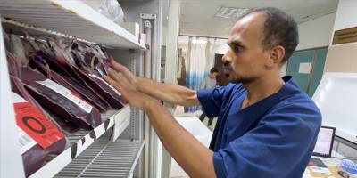 İşgal altındaki Batı Şeria'dan Gazze'ye 6 bin ünite kan bağışı gönderildi