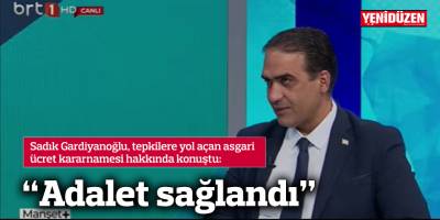 “Adalet sağlandı”