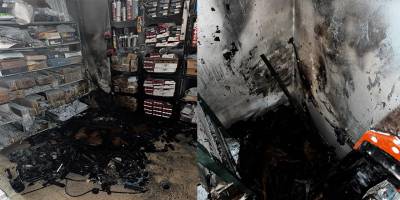 Esnaf ve Zanaatkarlar Sanayi Bölgesinde yangın