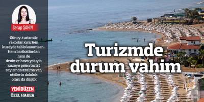 Turizmde durum vahim