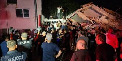 Balıkesir Sındırgı'da 6,1 büyüklüğünde depremde 1 kişi hayatını kaybetti, 29 kişi yaralandı